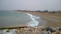 ساحل سازی دهکده گردشگری دل آرام تنگستان آغاز شد