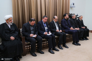 دیدار رئیس جمهور سوریه با رهبر معظم انقلاب