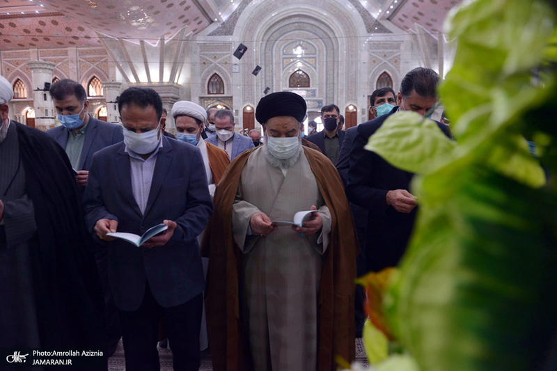 تجدید میثاق مدیران و کارکنان سازمان جنگل ها، مراتع و آبخیزداری  با آرمان های حضرت امام(س)