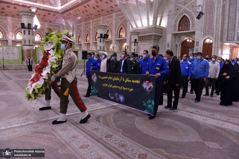 تجدید میثاق اصناف، نهادها، سازمان ها و وزارتخانه ها با آرمان های امام خمینی(س)