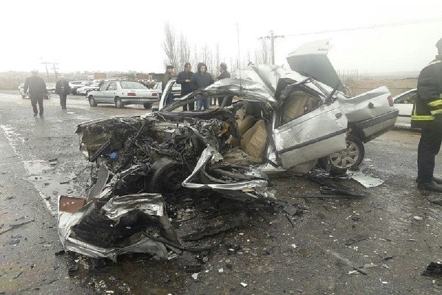 تصادف در جاده یاسوج بابامیدان 1 کشته و 5 زخمی برجا گذاشت