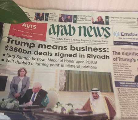 قراردادهای منعقد شده میان آمریکا و عربستان 380 میلیارد دلار ارزش مالی دارد