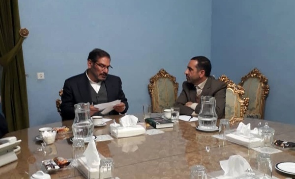 دیدار گلمرادی با دریادار شمخانی دبیر شورای عالی امنیت ملی