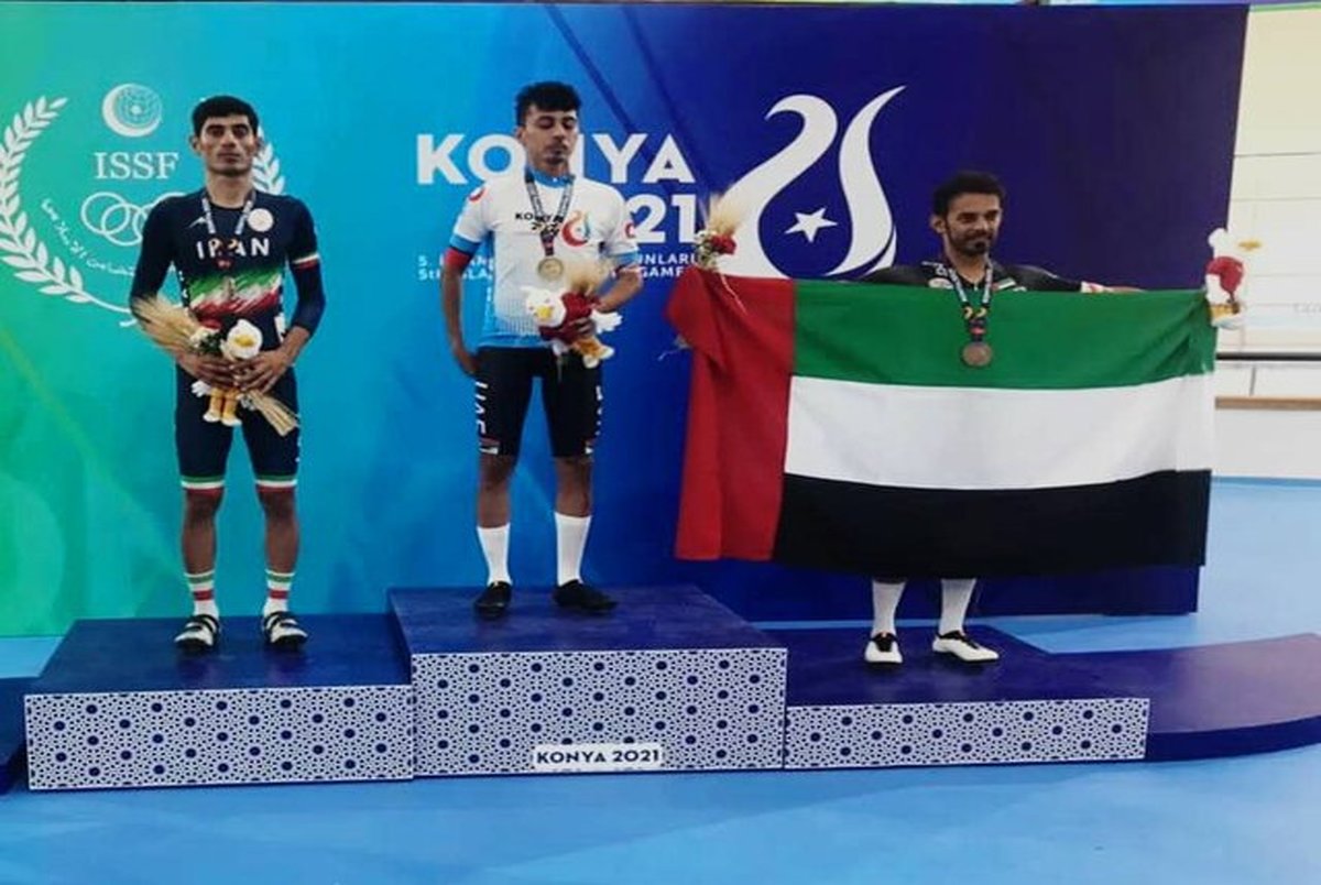 دومین مدال ایران در بازی های کشورهای اسلامی دوباره در پیست و دوباره نقره