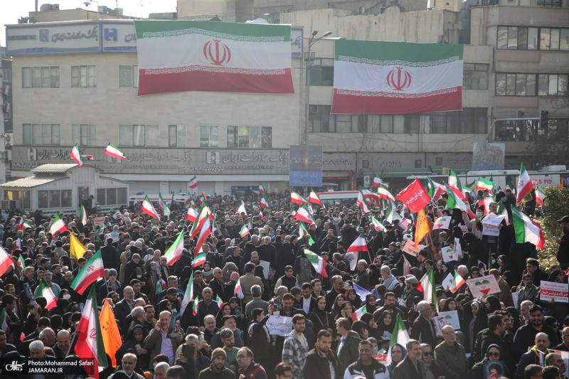 راهپیمایی محکومیت اقدامات تروریستی امریکا و رژیم صهونیستی علیه ملت ایران