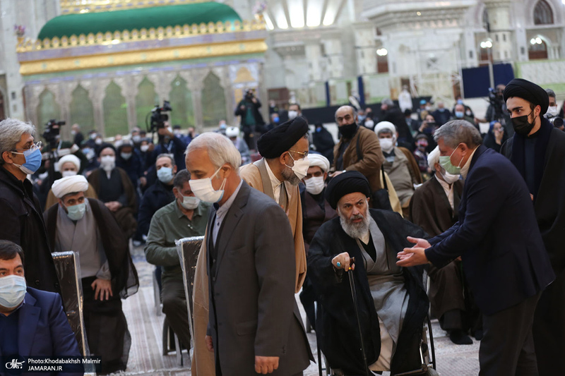 مراسم چهارمین سالگرد رحلت آیت الله هاشمی رفسنجانی(ره) در حرم مطهر امام-1