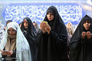 مراسم اقامه نماز عيد سعيد فطر در امام زاده صالح (ع)