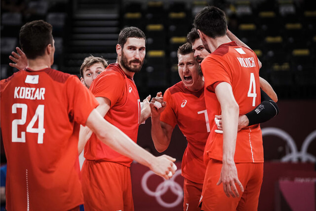 حذف تیم ملی والیبال روسیه از انتخابی المپیک 