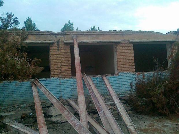 آغازعملیات بازسازی دبستان تخریب شده براثر زلزله روستای زالواب روانسر