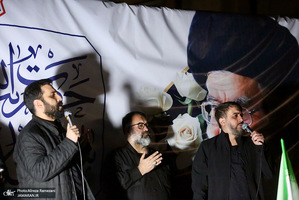 تجمع مردمی در میدان تجریش تهران