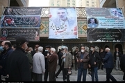 تصاویر/ مراسم ترحیم شهید حسن ایرلو در تهران