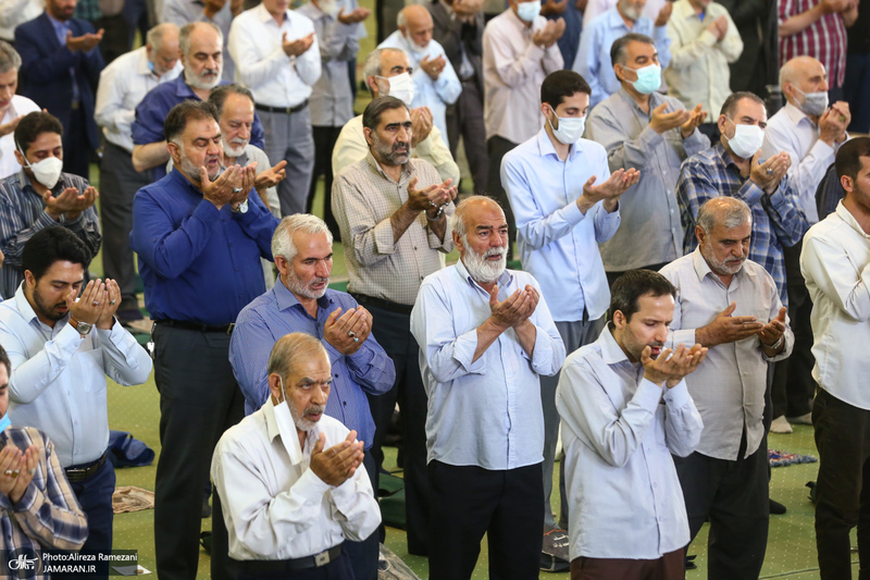 نماز عید سعید قربان در  مصلی امام خمینی تهران