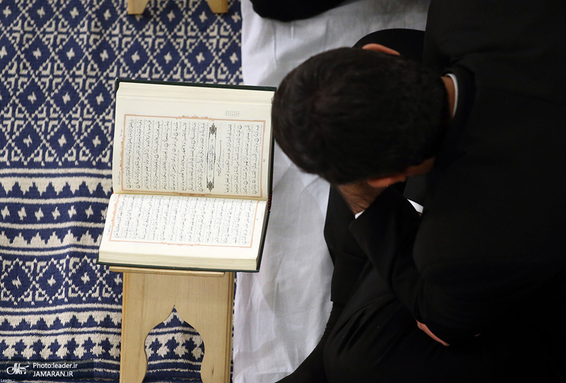 مراسم انس با قرآن در اولین روز ماه مبارک رمضان با حضور رهبر معظم انقلاب