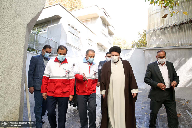 دیدار مدیران، کارکنان و جوانان جمعیت هلال احمر با سید حسن خمینی