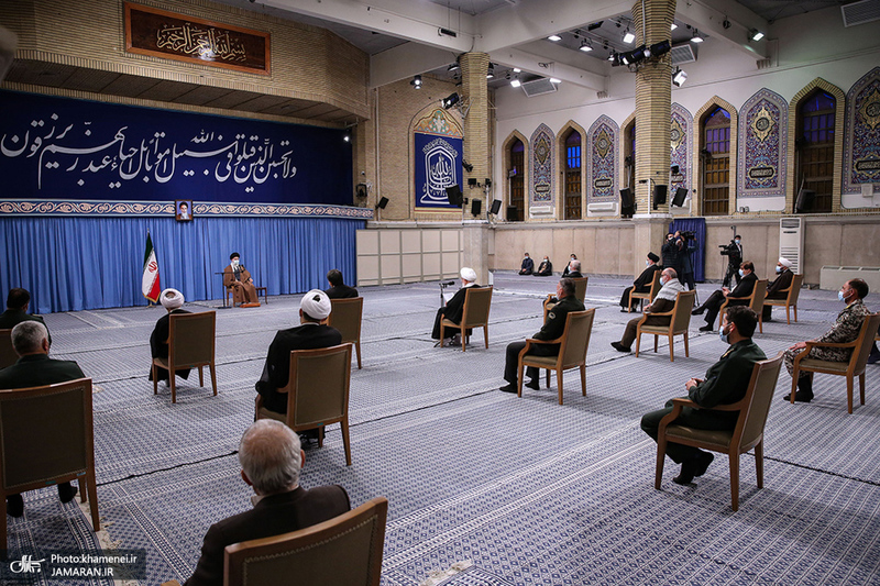 دیدار اعضای ستاد برگزاری کنگره ملّی بزرگداشت چهار هزار شهید استان یزد با رهبر معظم انقلاب