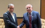 دیدار نماینده فلسطین با عراقچی در اوگاندا + عکس