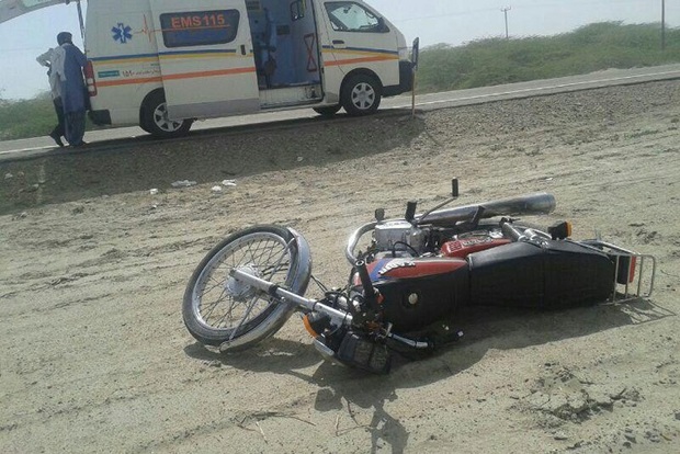 یک کشته در تصادف موتورسیکلت و پژو 206 در رامهرمز