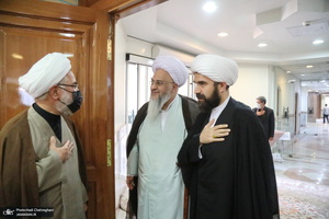 مراسم چهلمین روز درگذشت همسر آیت الله العظمی جوادی آملی‎‎