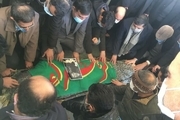 مراسم تشییع و تدفین پیکر مرحوم مصطفی فاطمی در بهشت زهرای تهران برگزار شد+ فیلم و عکس