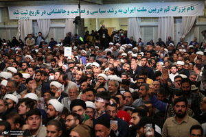 دیدار مردم قم با رهبر معظم انقلاب