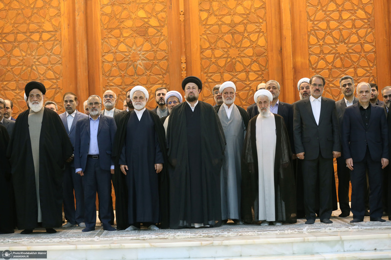 مراسم تجدید میثاق رئیس و کارکنان قوه قضاییه با آرمان های امام؛