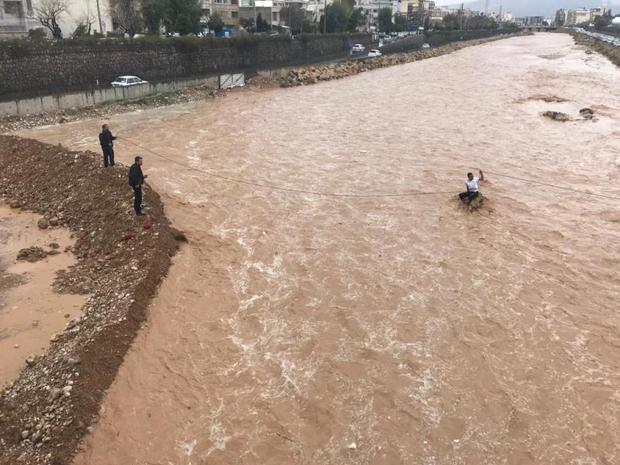عکاسی از رودخانه خشک شیراز دردسرساز شد