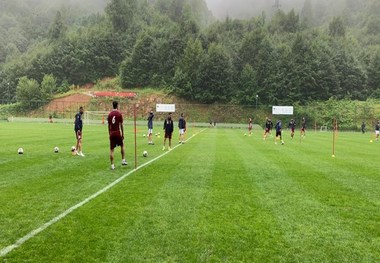 غیبت کریم باقری و نعمتی در تمرین پرسپولیس
