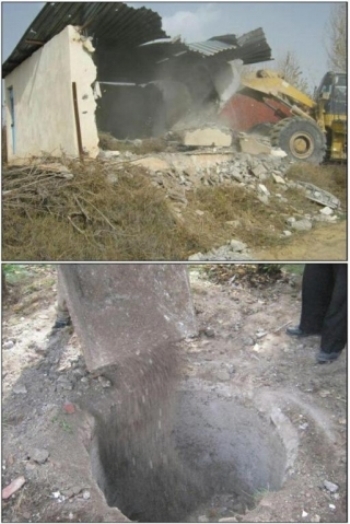 هفت حلقه چاه کشاورزی در شهرستان نمین مسدود شد