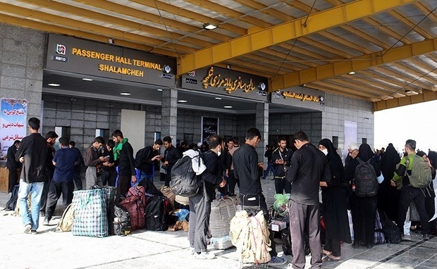 امکان خروج زوار اربعین حسینی با اتوبوس‌های ایرانی از مرز شلمچه 
