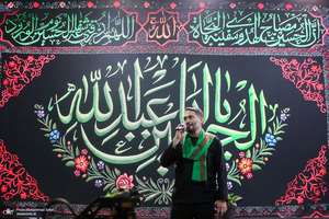سومین شب محرم و صد و نهمین اجتماع پر شور مردم در میدان ولیعصر تهران