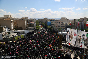 مراسم چهلمین روز شهادت مقام معظم رهبری (ره)