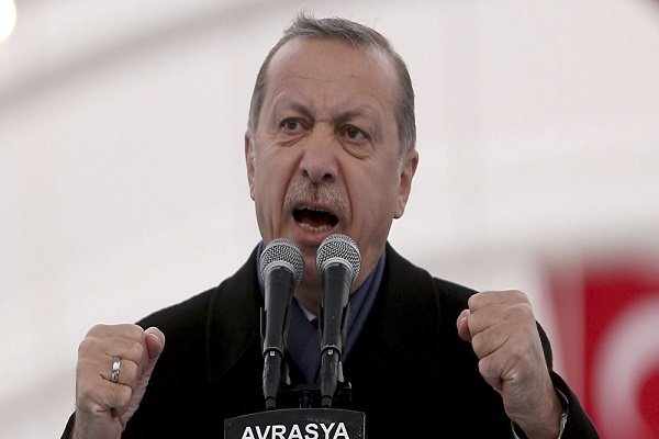اردوغان پیروزی در همه‌پرسی را به هم‌پیمانانش تبریک گفت