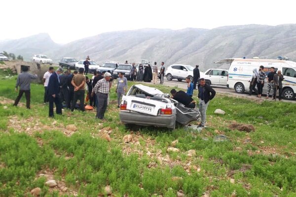 واژگونی خودروی پراید در شهرستان باشت یک مصدوم برجای گذاشت
