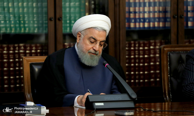 روحانی به رییس جمهور لبنان پیام داد