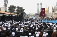 پیکر آیت الله روحانی در قم تشییع و تدفین شد (17)