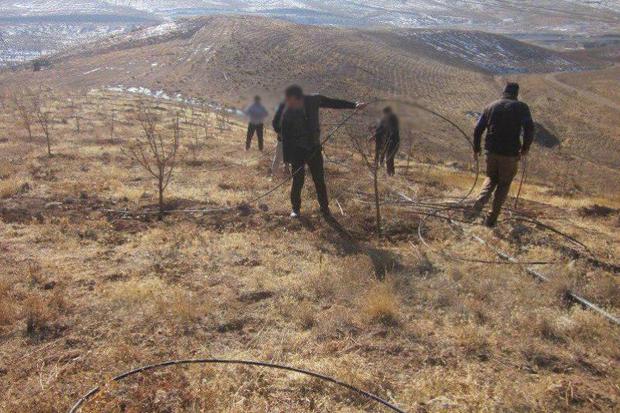 15هزار مترمربع اراضی شمیرانات  رفع تصرف شد