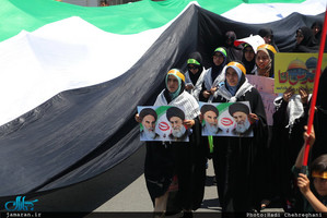 راهپیمایی با شکوه روز جهانی قدس در قم