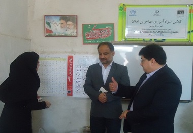 آموزش 200 نفر از اتباع افغان توسط نهضت سواد آموزی استان بوشهر