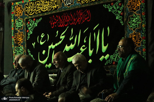 مراسم عزاداری شهادت حضرت امام حسن عسکری(ع) در حسینیه صنف فرش تهران