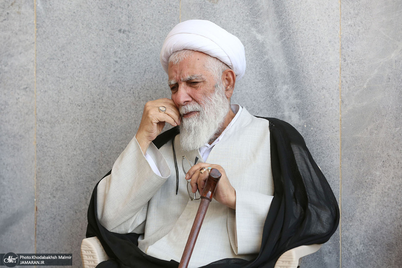 مراسم سالگرد مادر حجت الاسلام و المسلمین ساعدی در حرم امام خمینی‎ (س)