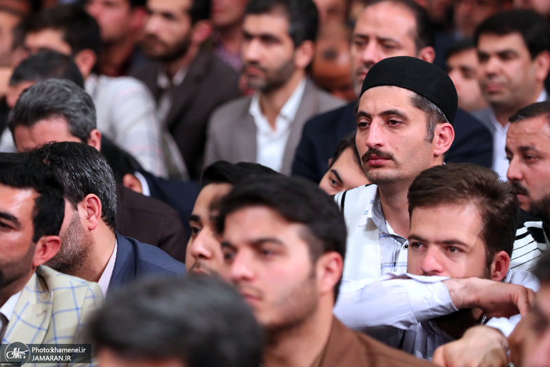 دیدار هزاران نفر از معلمان و فرهنگیان سراسر کشور با رهبر معظم انقلاب