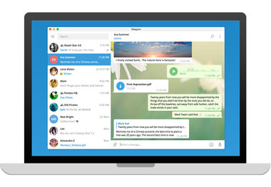 تلگرام دسکتاپ آپدیت شد؛ اضافه شدن حالت شب، دسترسی ادمین ها و موارد دیگر
