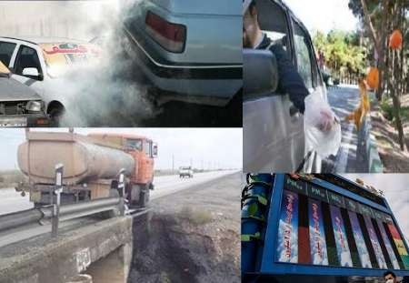 برخورد با 32 هزارو 245 تخلف زیست محیطی خودروها در مشهد در سال جاری