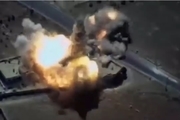 عکس/ لحظه  شلیک موشک به داعش

