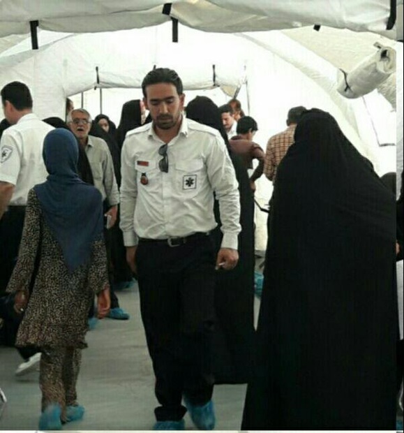 500 بیمار از خدمات تخصصی بیمارستان صحرایی قزوین بهره مند شدند