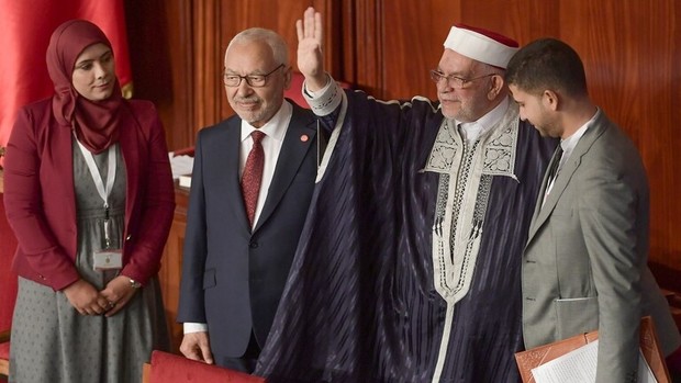 راشد الغنوشی رئیس پارلمان تونس شد+عکس