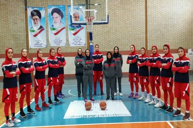 تیم بسکتبال بانوان شهرداری قزوین شکست خورد