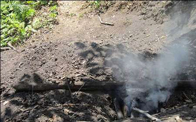 تخریب کوره غیرمجاز ذغال در لردگان  کشف ۷۰۰ کیلوگرم زغال در شهرستان لردگان