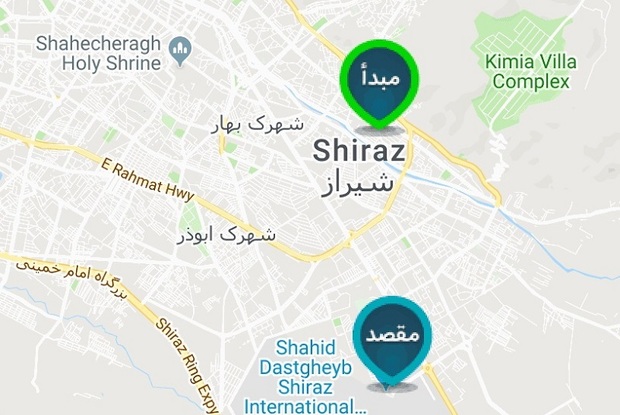 مسافربران اینترنتی در شیراز مجوز ندارند