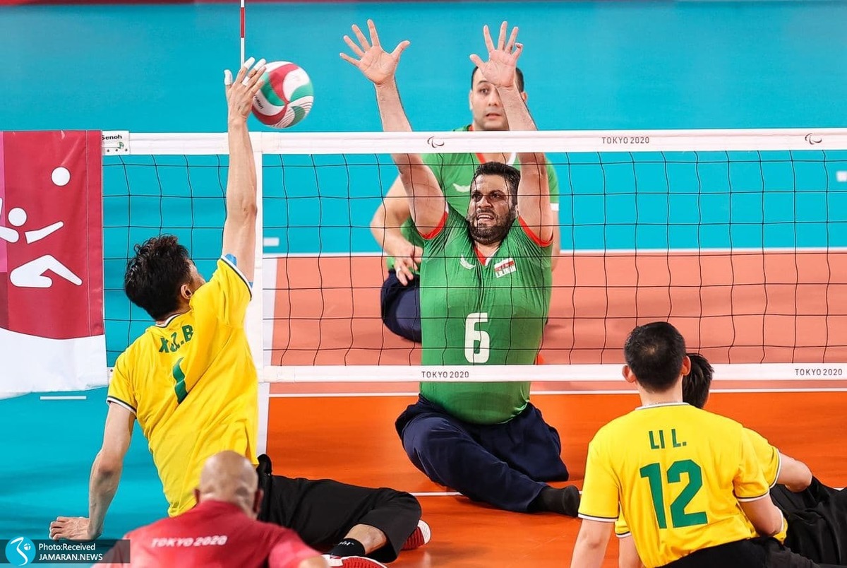 سومین برد پیاپی والیبال نشسته ایران در قهرمانی جهان